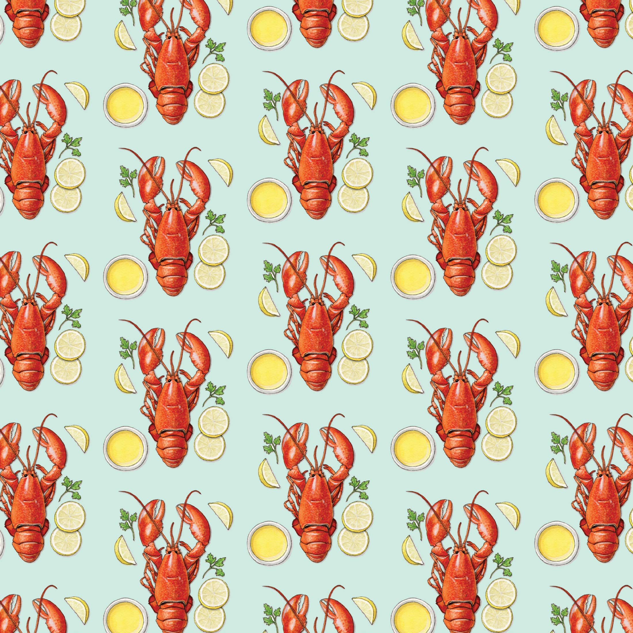 Gift Wrap / Lobster