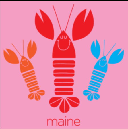 Happy Lobsters Maine Youth Tee