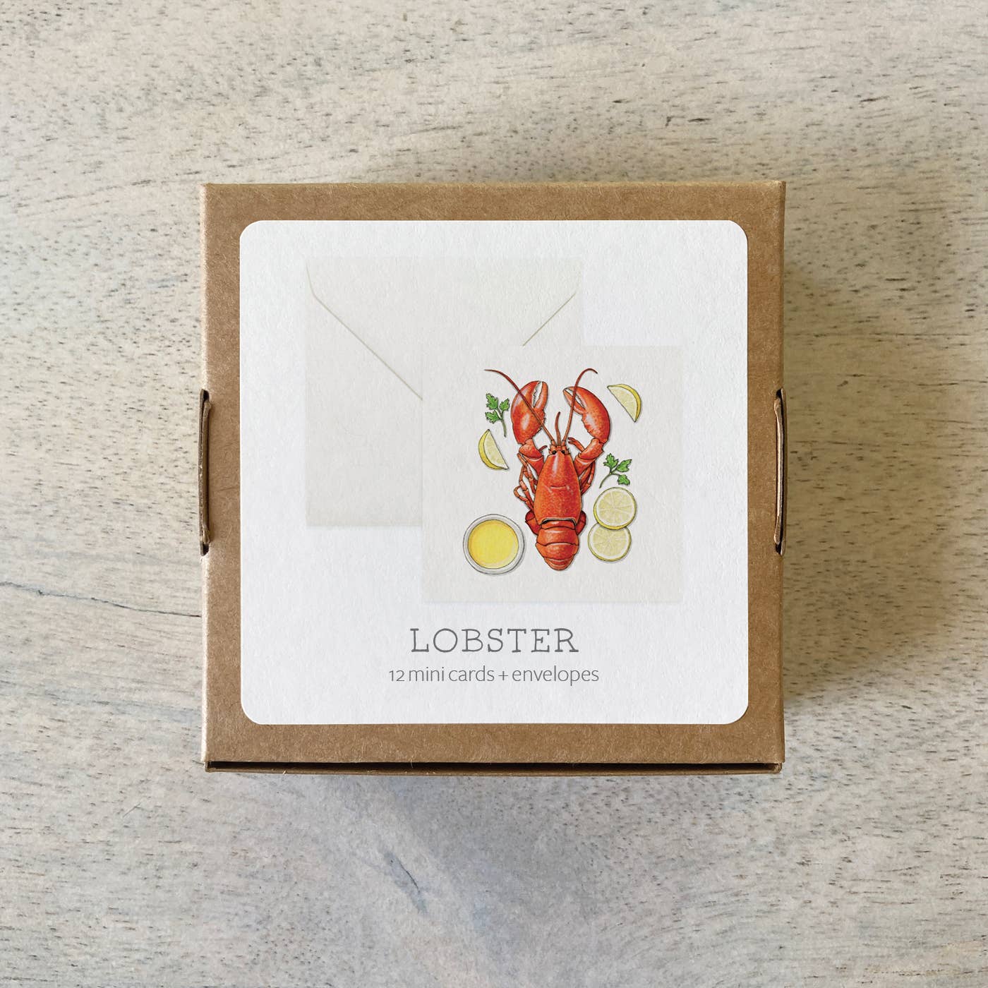 Mini Cards Set / Lobster