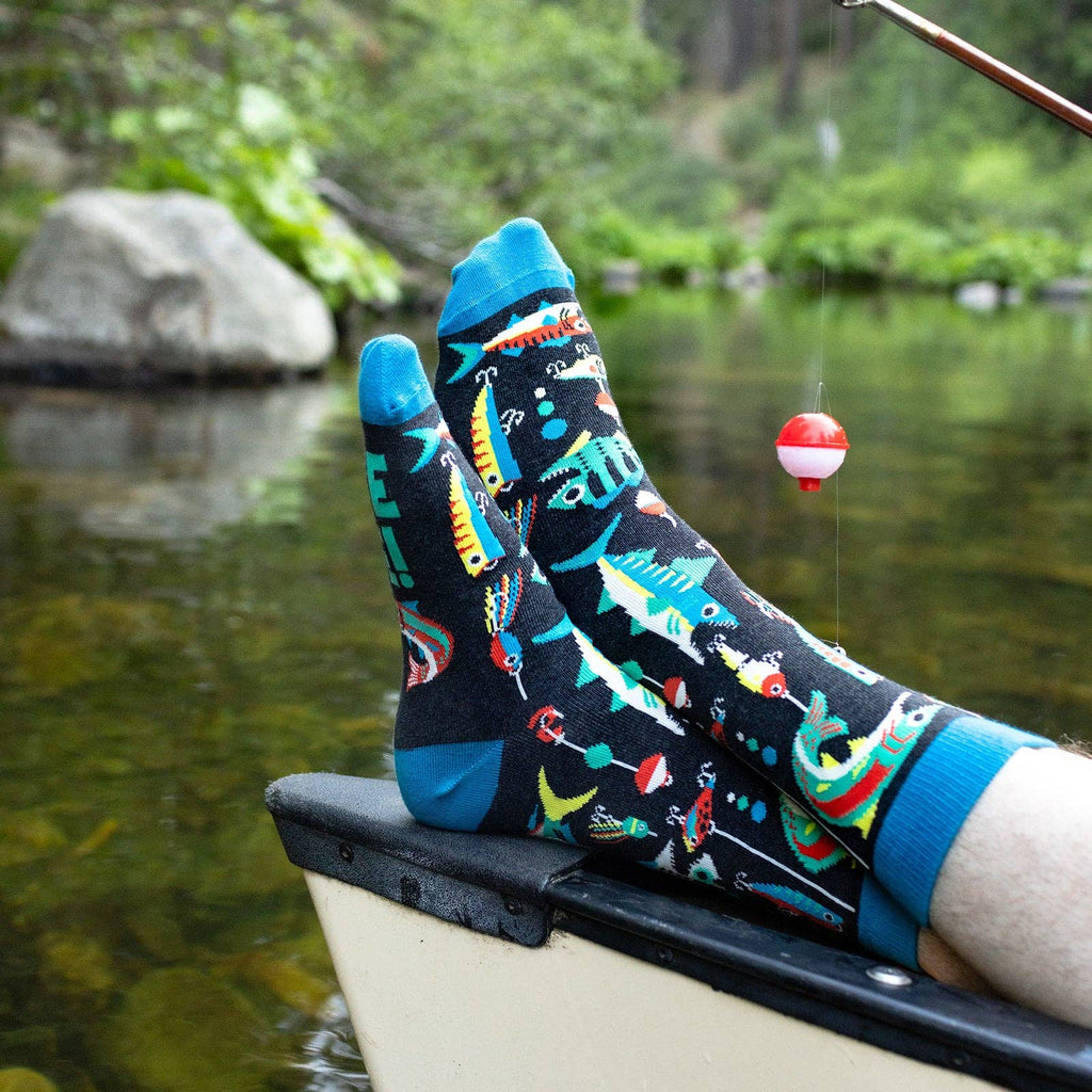 Bite Me Fishing Socks