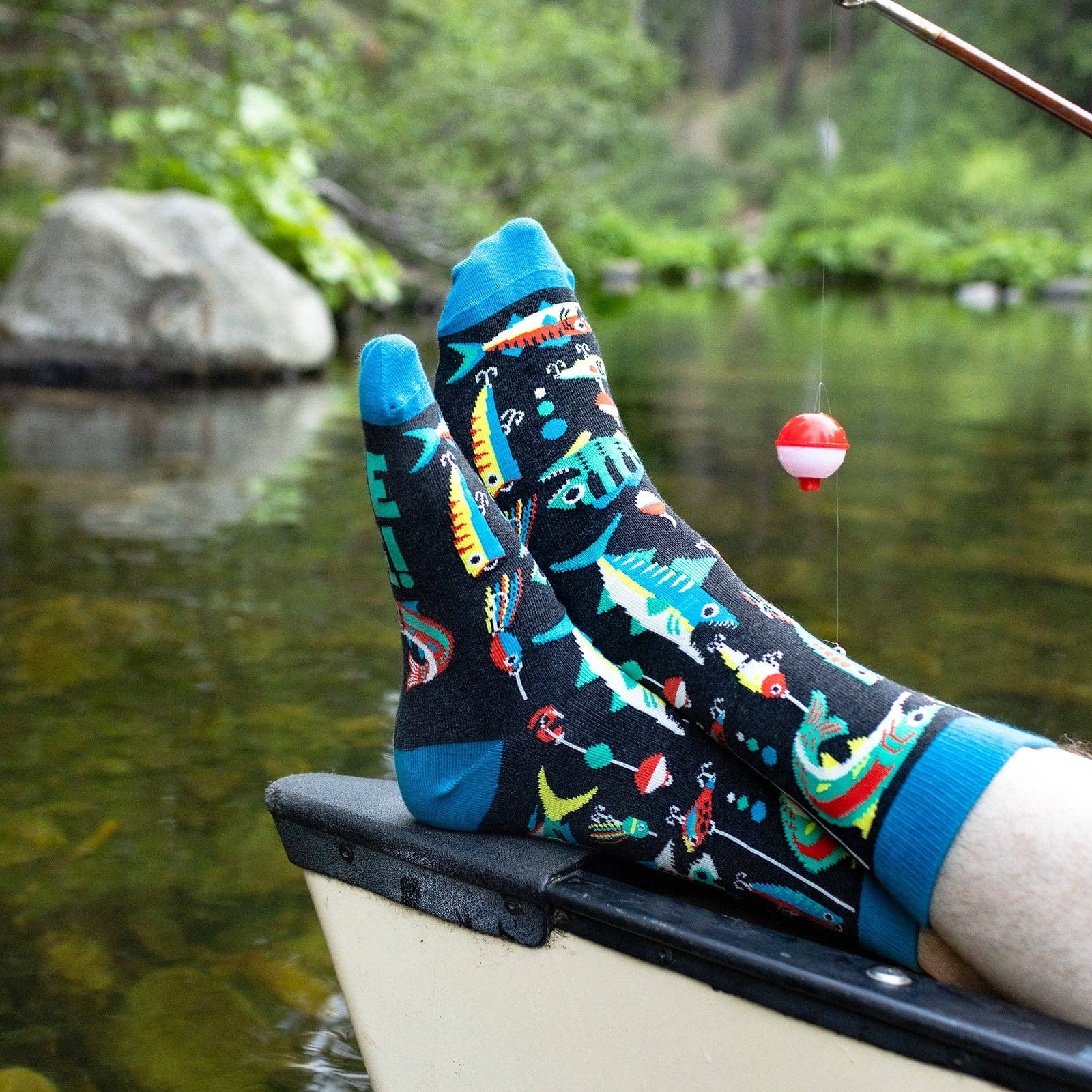 Bite Me Fishing Socks