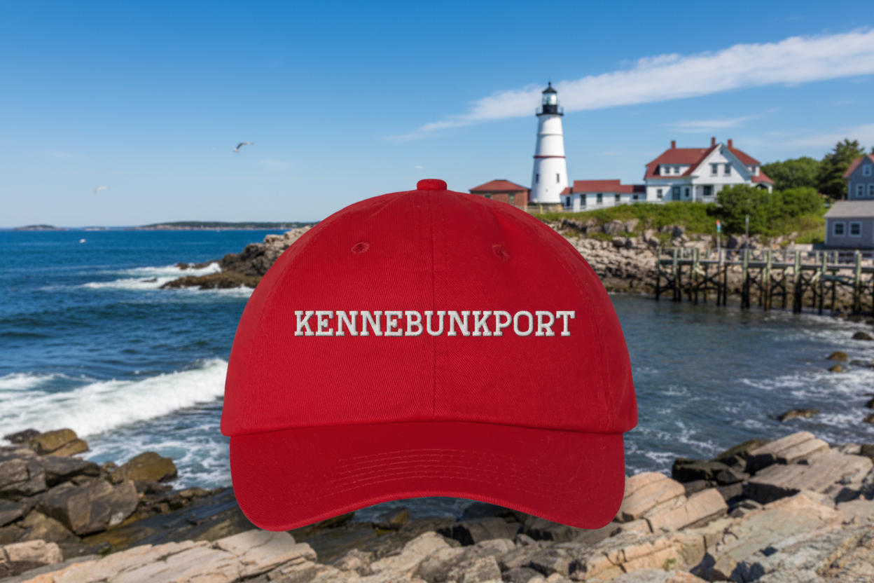 Kennebunkport Embroidered Dad Hat