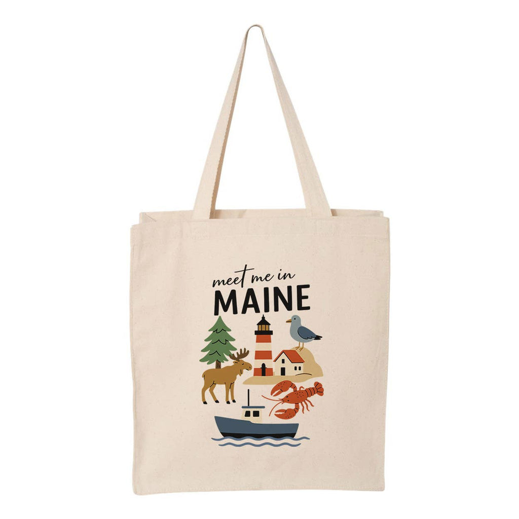 Meet Me In Maine Tote Bag