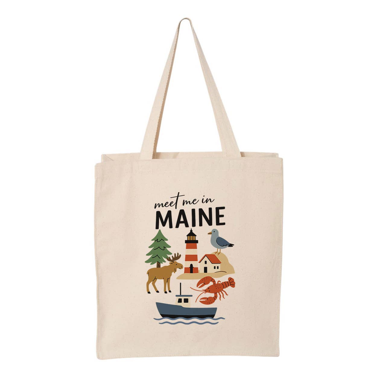 Meet Me In Maine Tote Bag