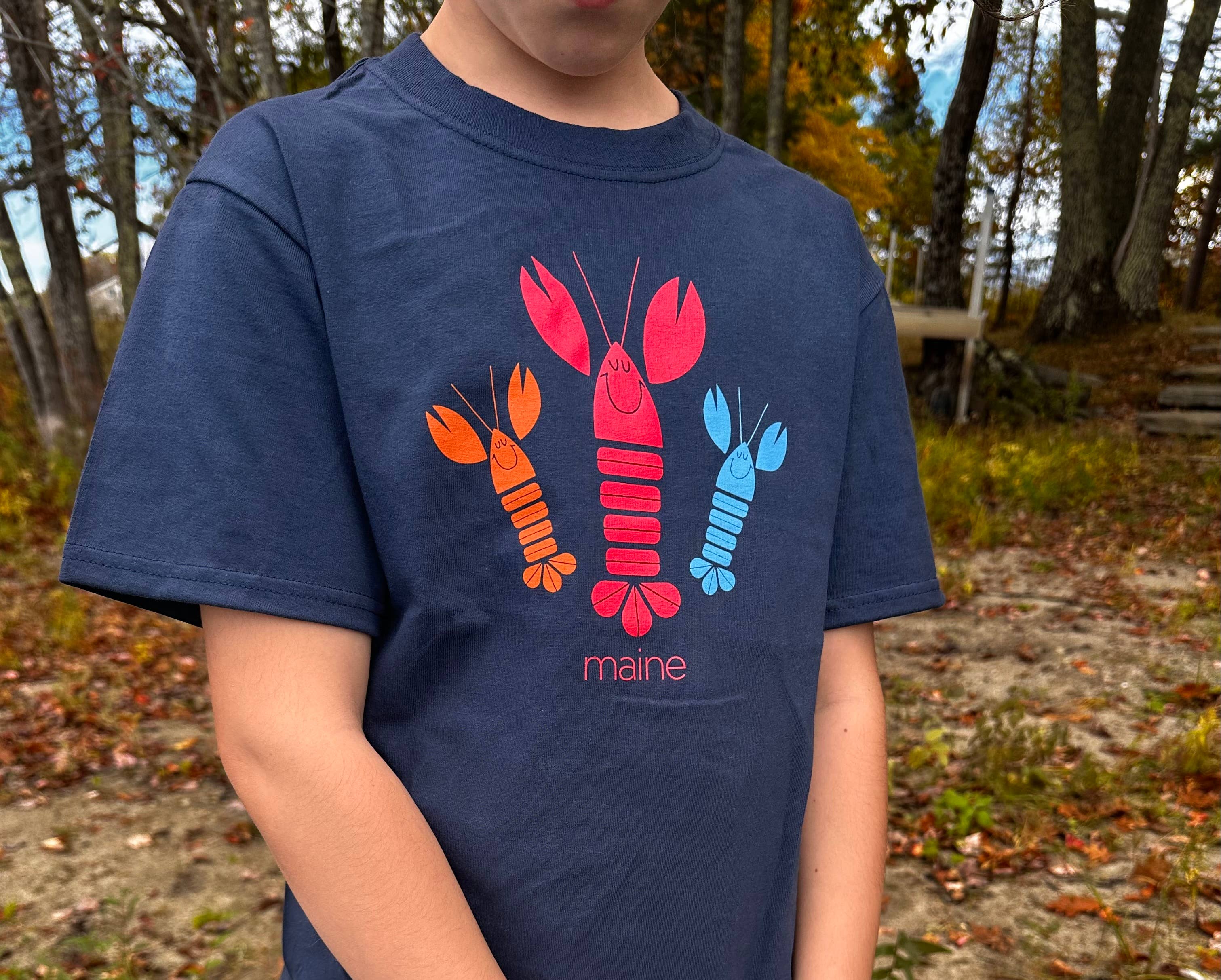 Happy Lobsters Maine Youth Tee