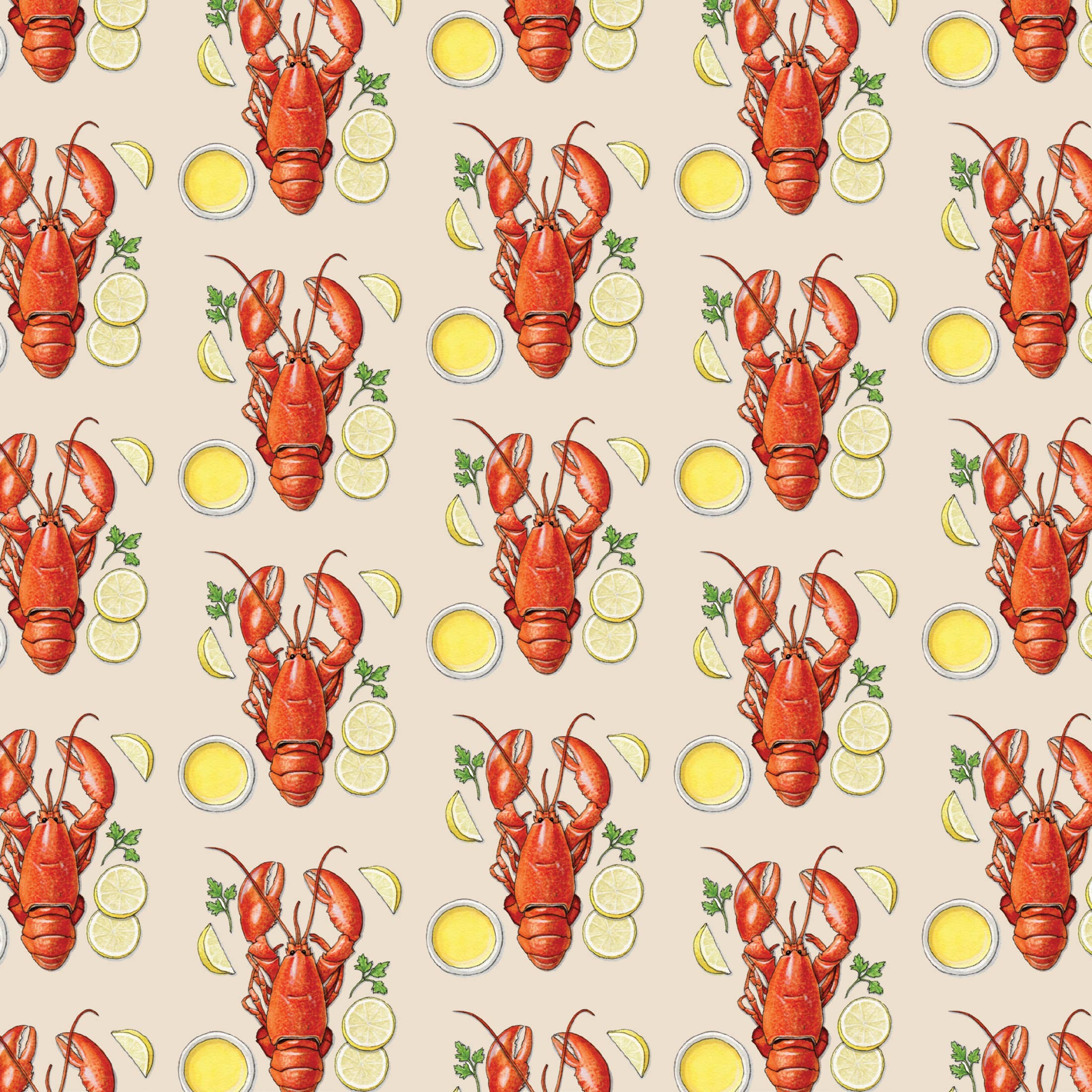 Gift Wrap / Lobster