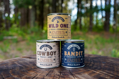 Bandit | Sandalwood + Ozone 8oz Soy Candle