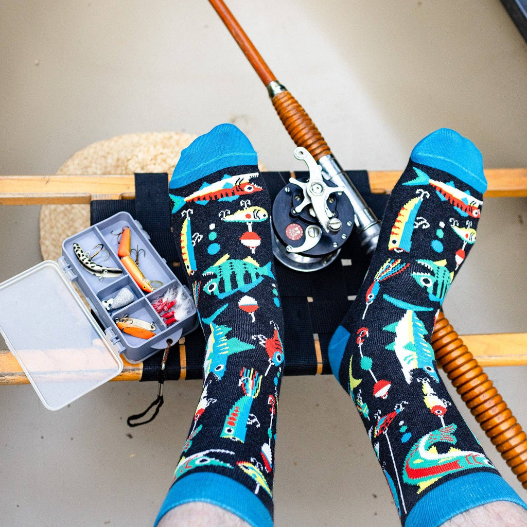 Bite Me Fishing Socks
